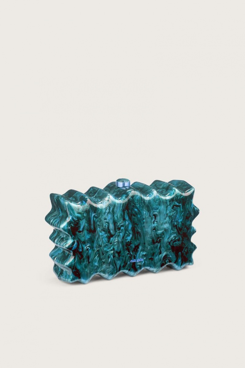 Cult Gaia Paloma Clutch Turquoise | NZ 902347S