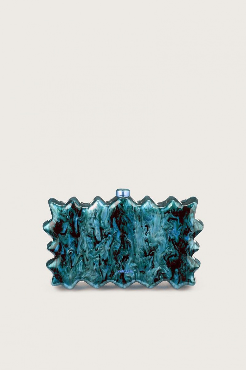 Cult Gaia Paloma Clutch Turquoise | NZ 902347S