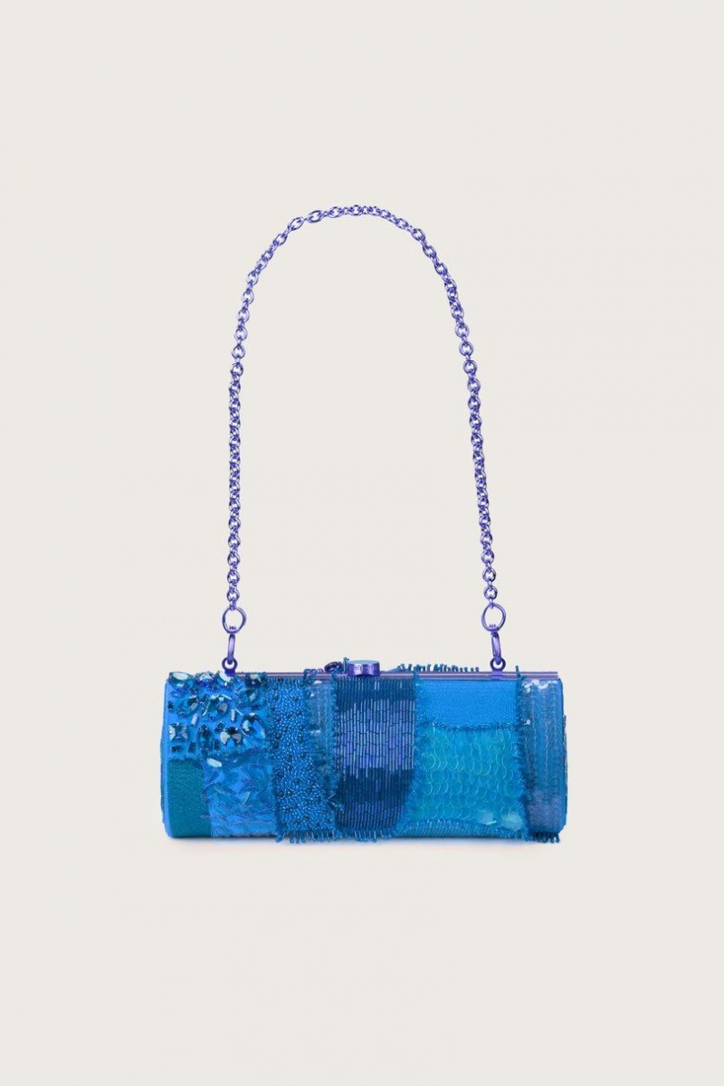 Cult Gaia Piper Tote Bag Blue | NZ 217468G