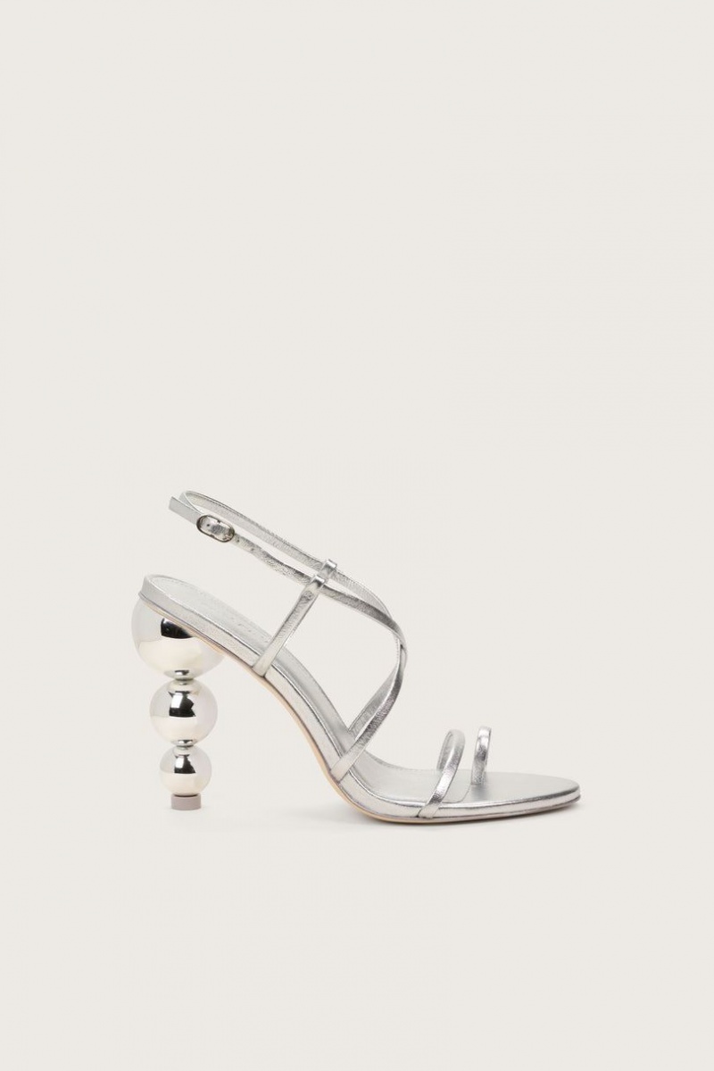 Cult Gaia Robyn Sandals Silver | NZ 971063Y