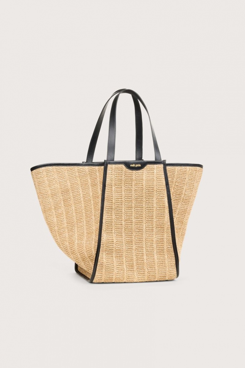 Cult Gaia Sadie Tote Bag Beige | NZ 607389G