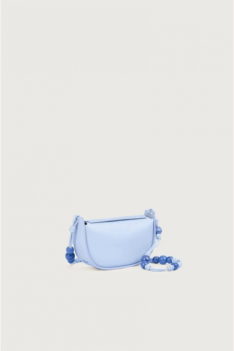 Cult Gaia Sanaa Crossbody Bag Light Blue | NZ 409186L