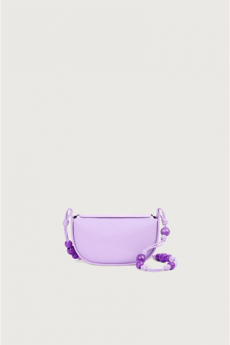 Cult Gaia Sanaa Crossbody Bag Light Purple | NZ 642039T