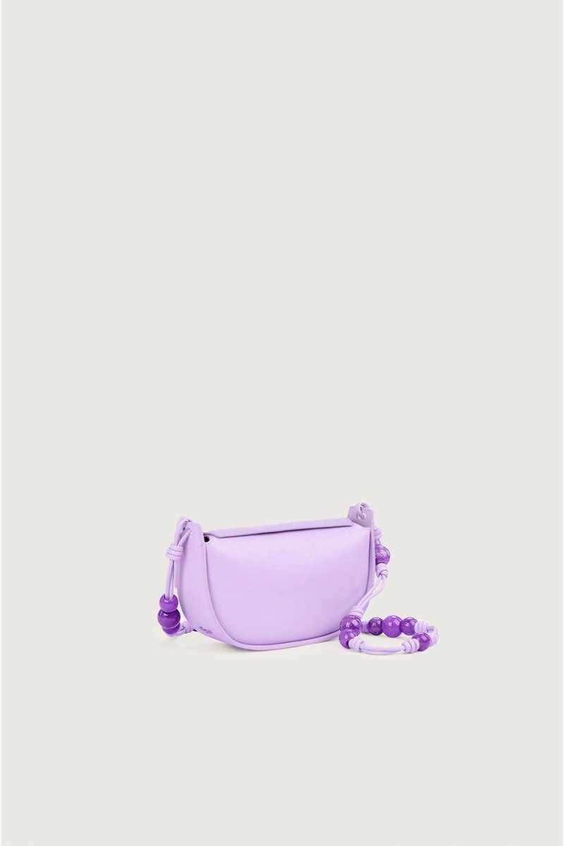 Cult Gaia Sanaa Crossbody Bag Light Purple | NZ 642039T