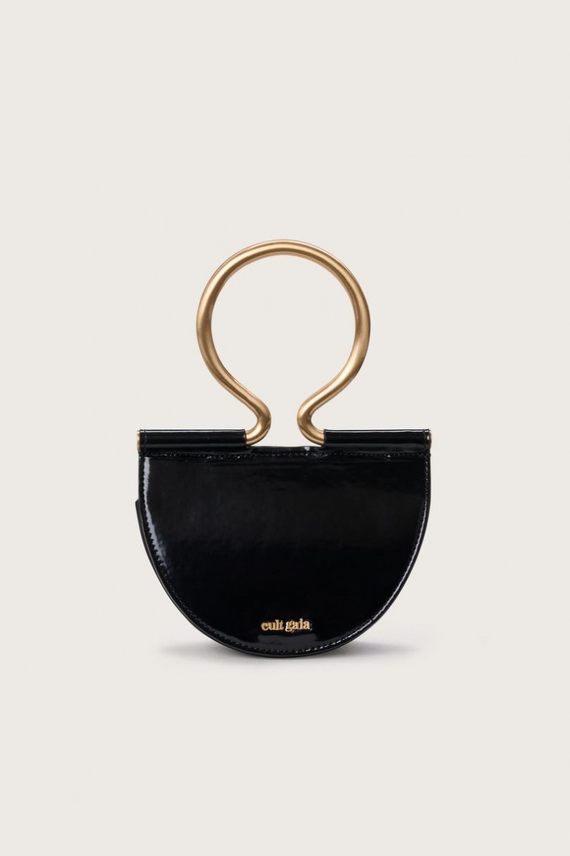 Cult Gaia Savannah Mini Tote Bag Black | NZ 257618Z