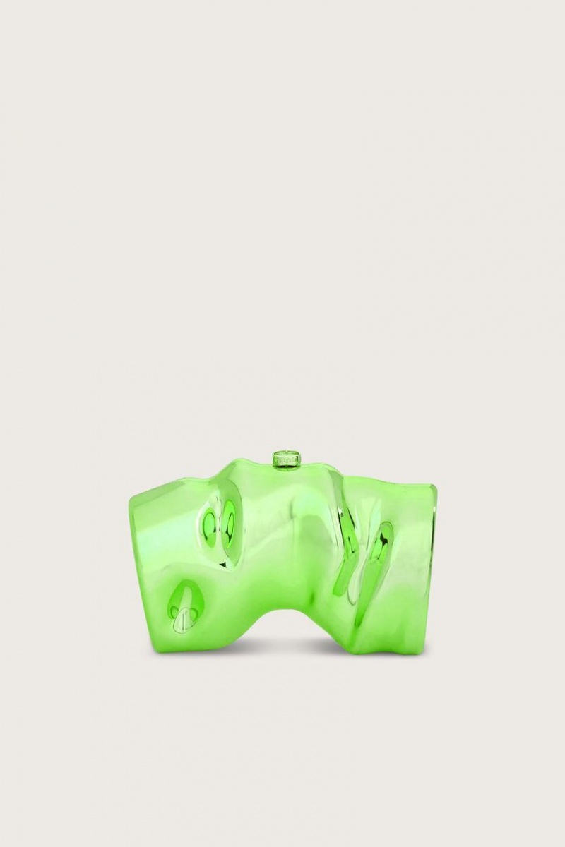 Cult Gaia Scrunch Clutch Light Green | NZ 760893E