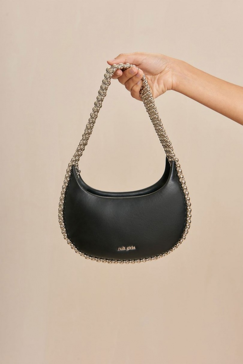 Cult Gaia Selena Shoulder Bag Black | NZ 784063E