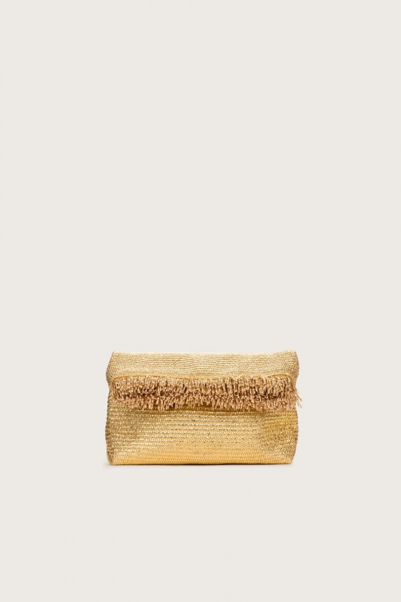 Cult Gaia Shanti Mini Clutch Gold | NZ 975632H