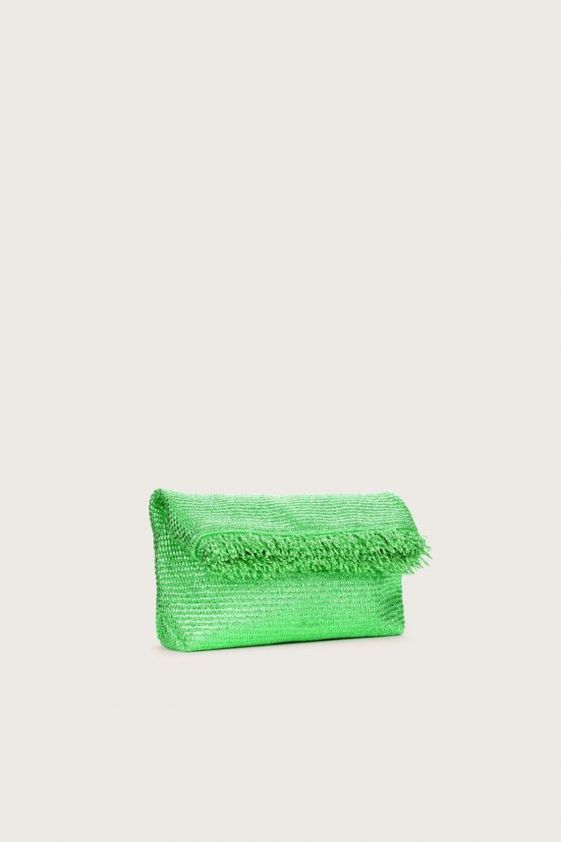 Cult Gaia Shanti Mini Clutch Green | NZ 019456T