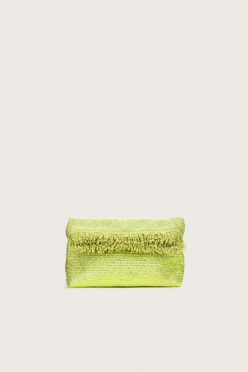 Cult Gaia Shanti Mini Clutch Lemon | NZ 890763M