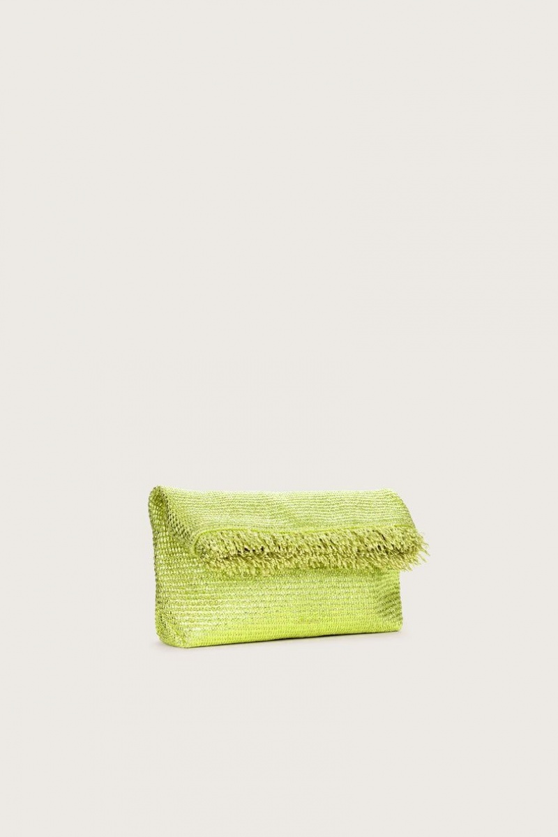 Cult Gaia Shanti Mini Clutch Lemon | NZ 890763M