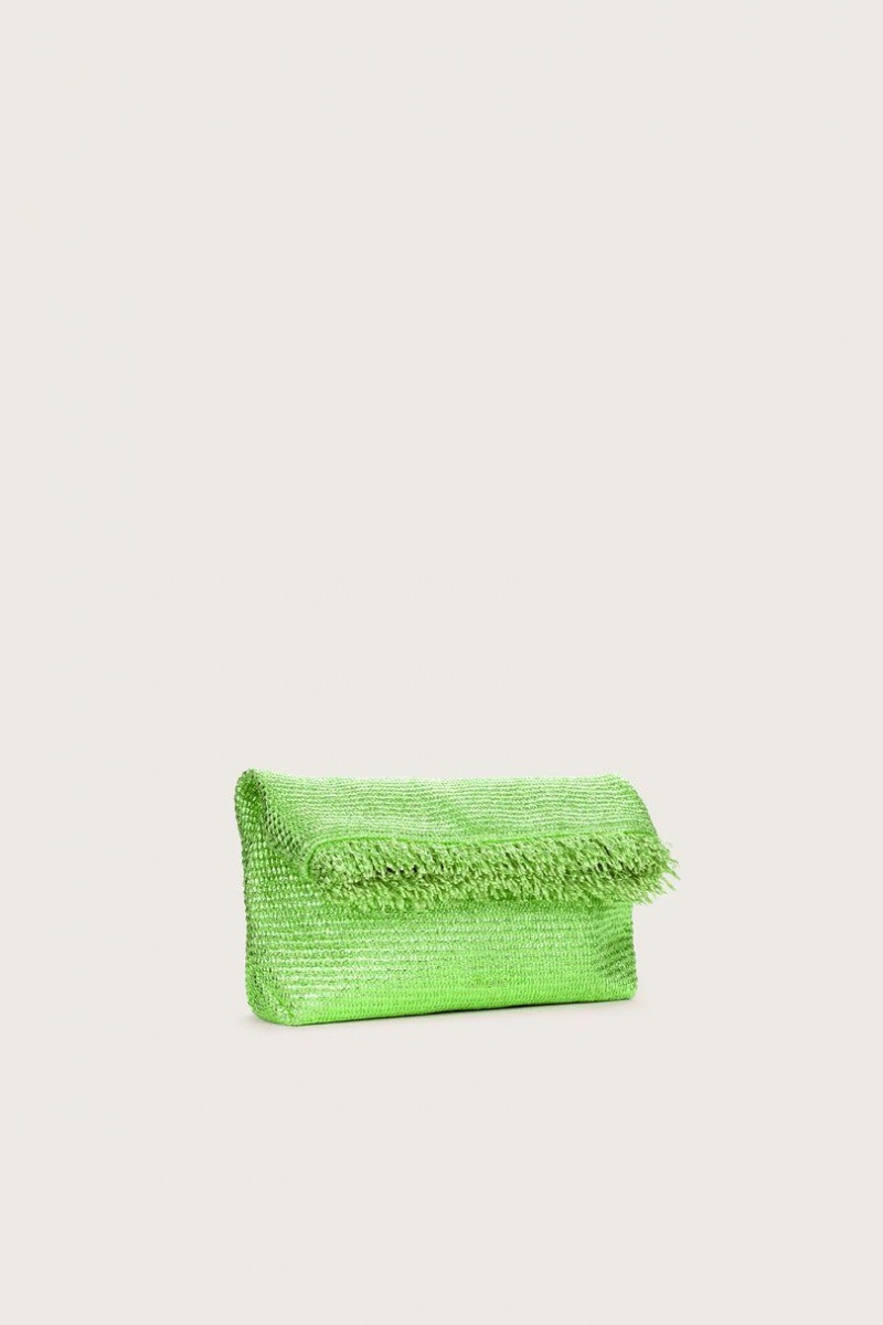 Cult Gaia Shanti Mini Clutch Light Green | NZ 315920M