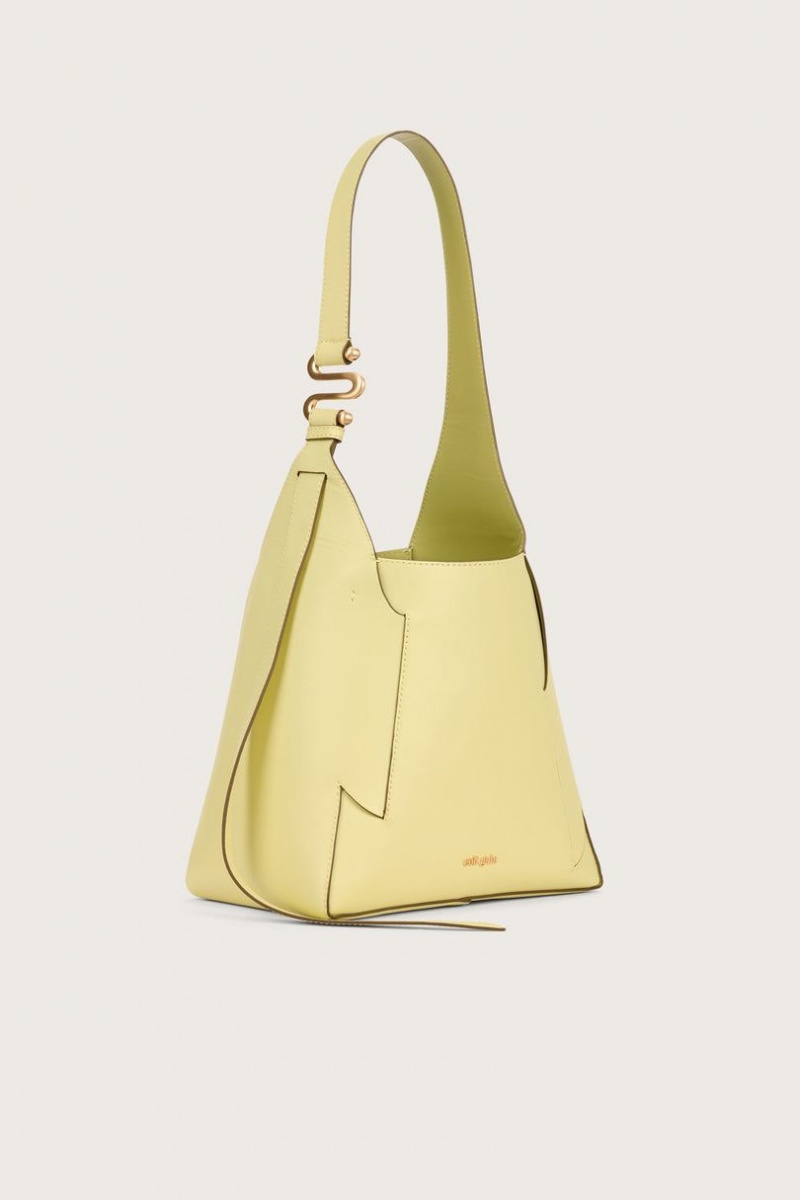 Cult Gaia Simona Shoulder Bag Lemon | NZ 934780S