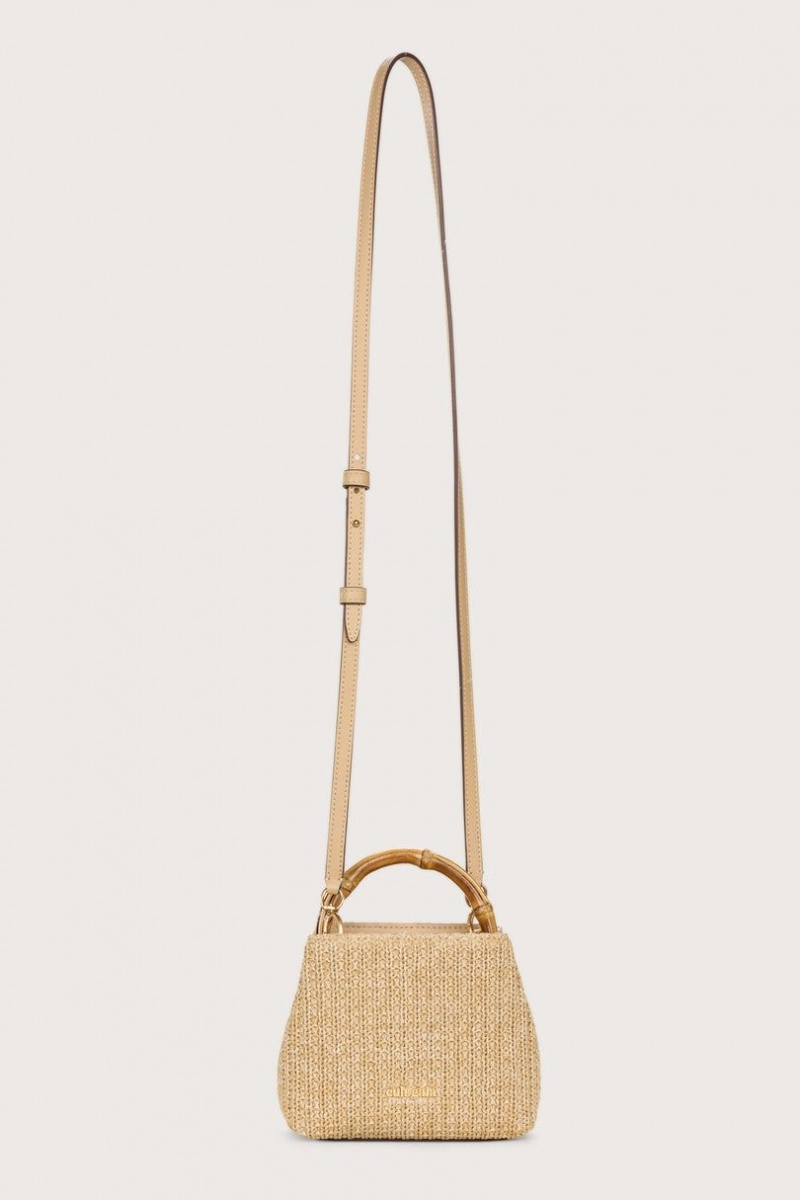 Cult Gaia Solene Mini Crossbody Bag Beige | NZ 421807T