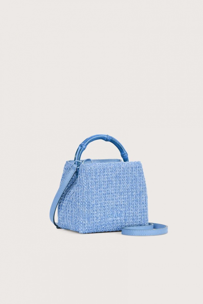 Cult Gaia Solene Mini Crossbody Bag Blue | NZ 954601V