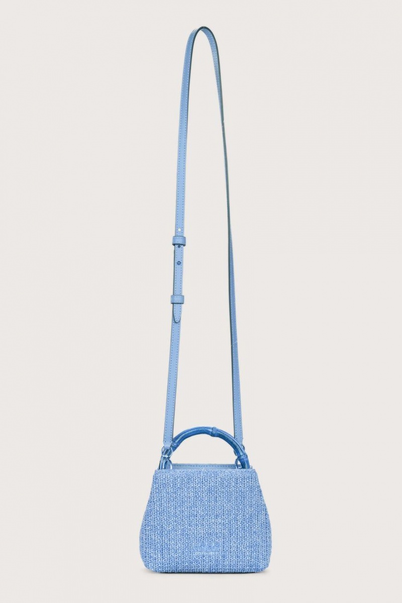 Cult Gaia Solene Mini Crossbody Bag Blue | NZ 954601V