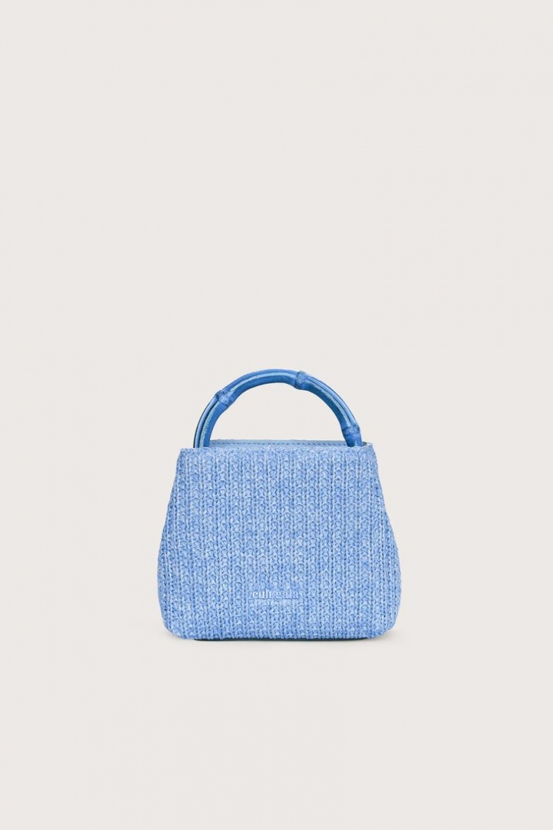 Cult Gaia Solene Mini Crossbody Bag Blue | NZ 954601V