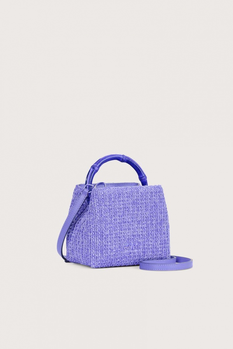 Cult Gaia Solene Mini Crossbody Bag Lavender | NZ 268150P