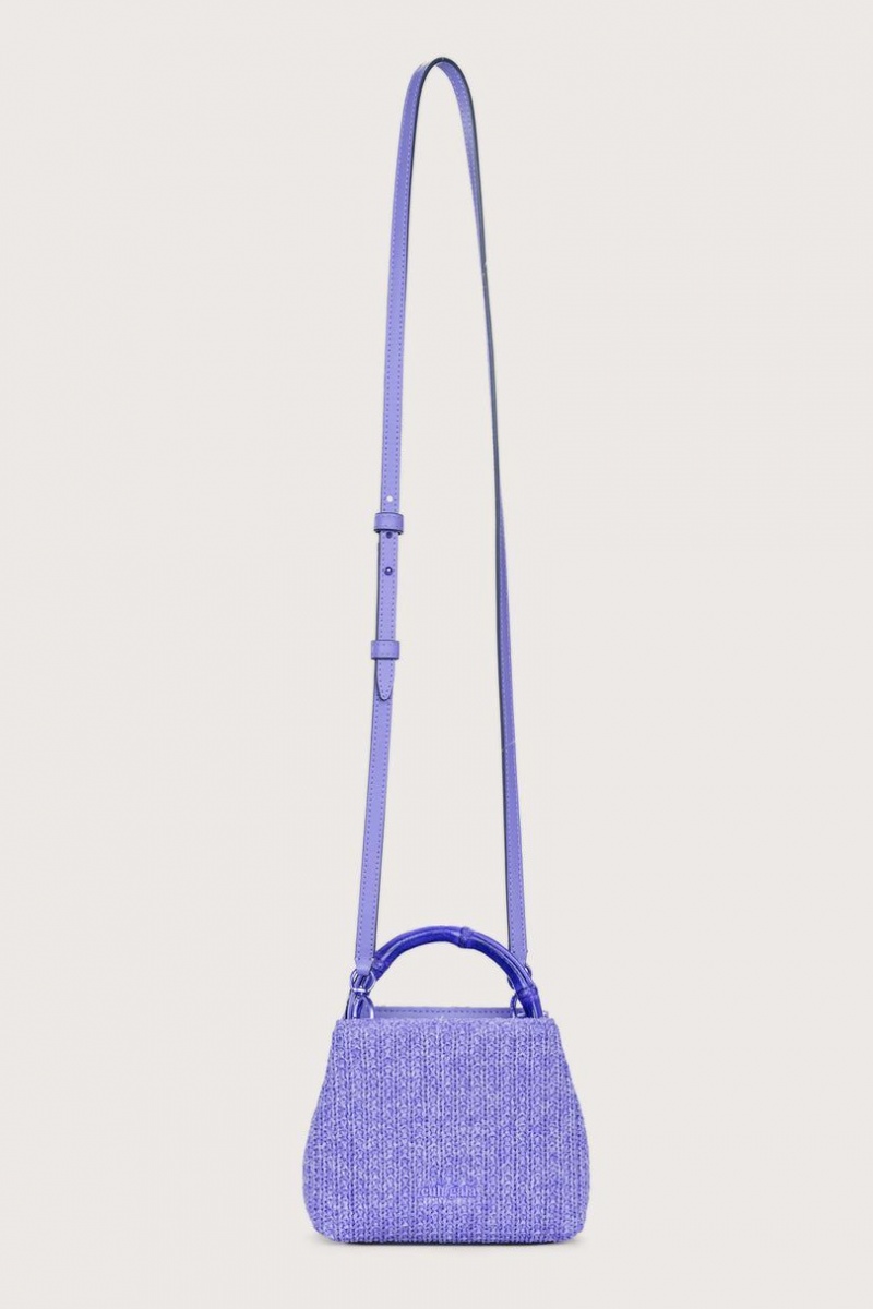 Cult Gaia Solene Mini Crossbody Bag Lavender | NZ 268150P