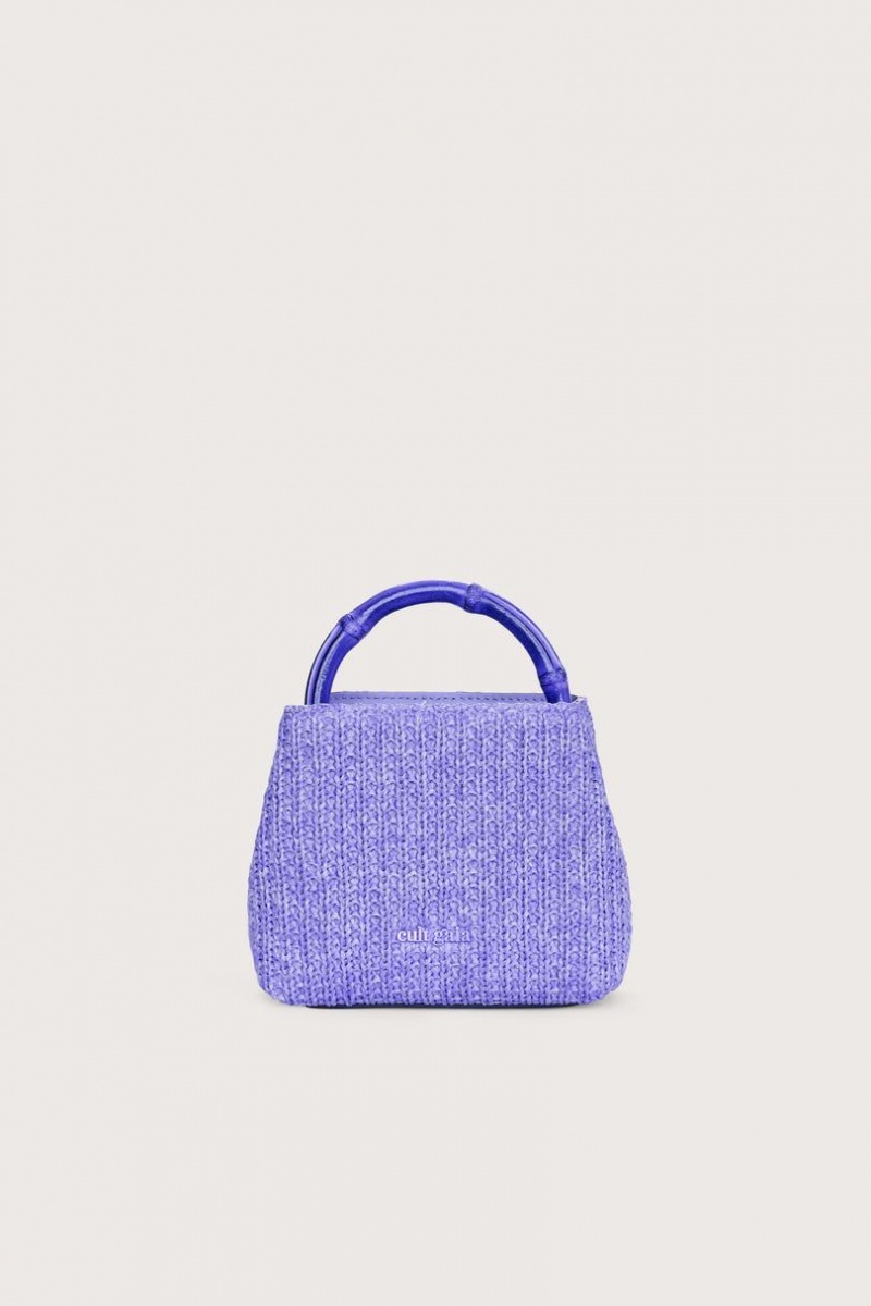 Cult Gaia Solene Mini Crossbody Bag Lavender | NZ 268150P