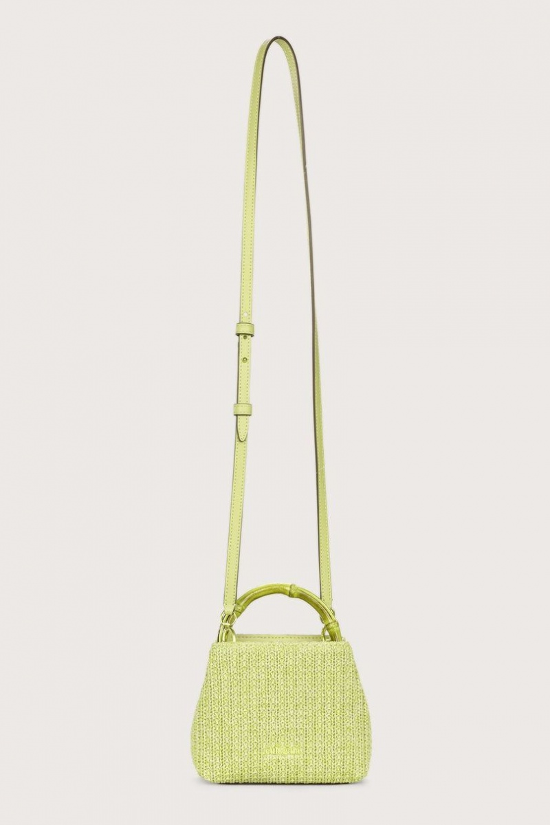 Cult Gaia Solene Mini Crossbody Bag Light Green | NZ 629145G