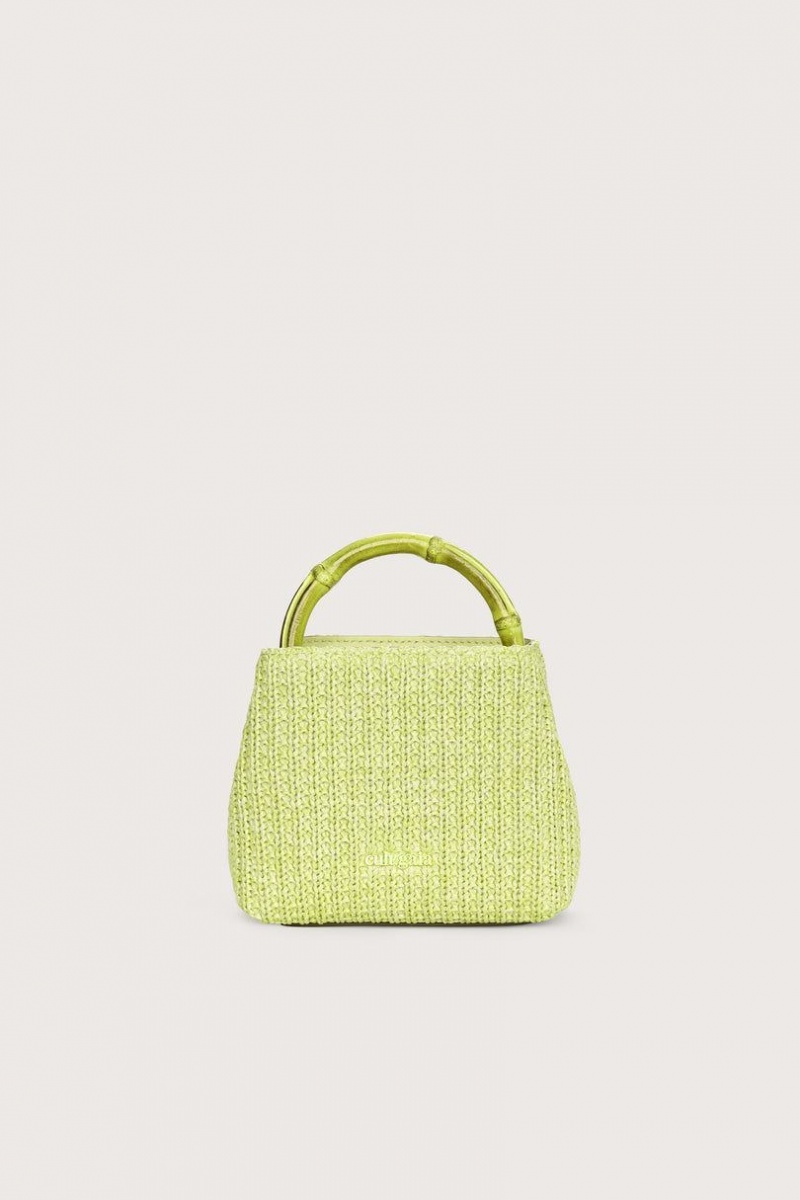 Cult Gaia Solene Mini Crossbody Bag Light Green | NZ 629145G