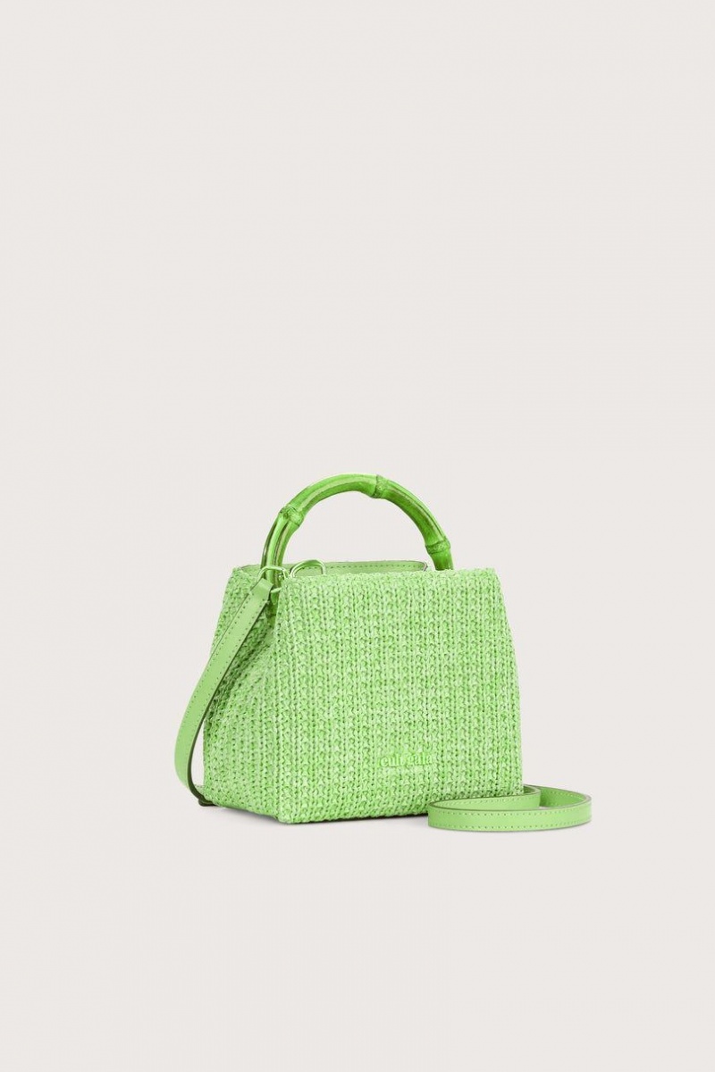 Cult Gaia Solene Mini Crossbody Bag Light Green | NZ 298573R