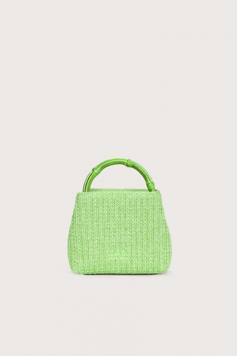 Cult Gaia Solene Mini Crossbody Bag Light Green | NZ 298573R