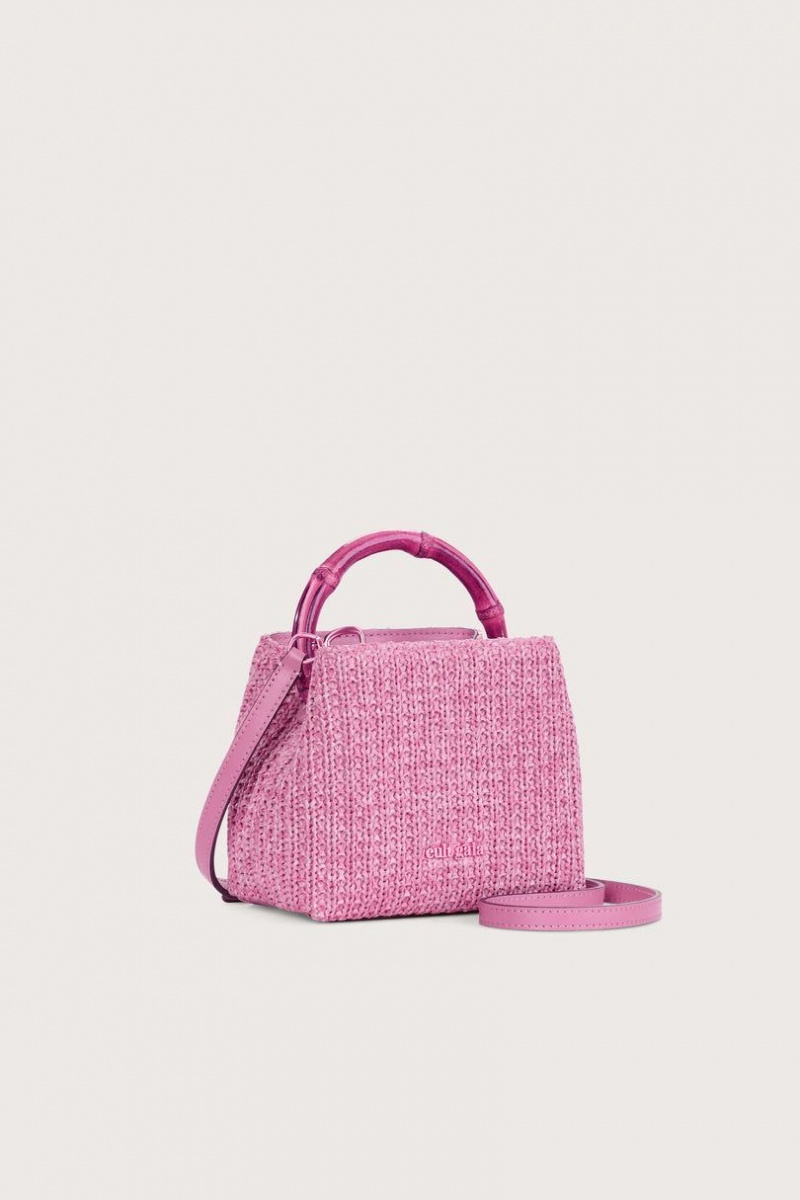 Cult Gaia Solene Mini Crossbody Bag Pink | NZ 870126K