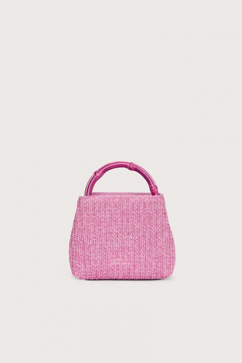 Cult Gaia Solene Mini Crossbody Bag Pink | NZ 870126K