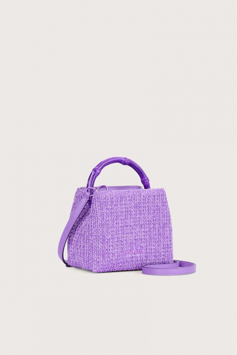 Cult Gaia Solene Mini Crossbody Bag Purple | NZ 128763F