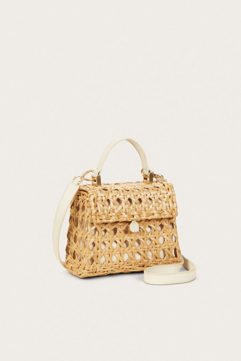 Cult Gaia Sybil Crossbody Bag Beige | NZ 138605I