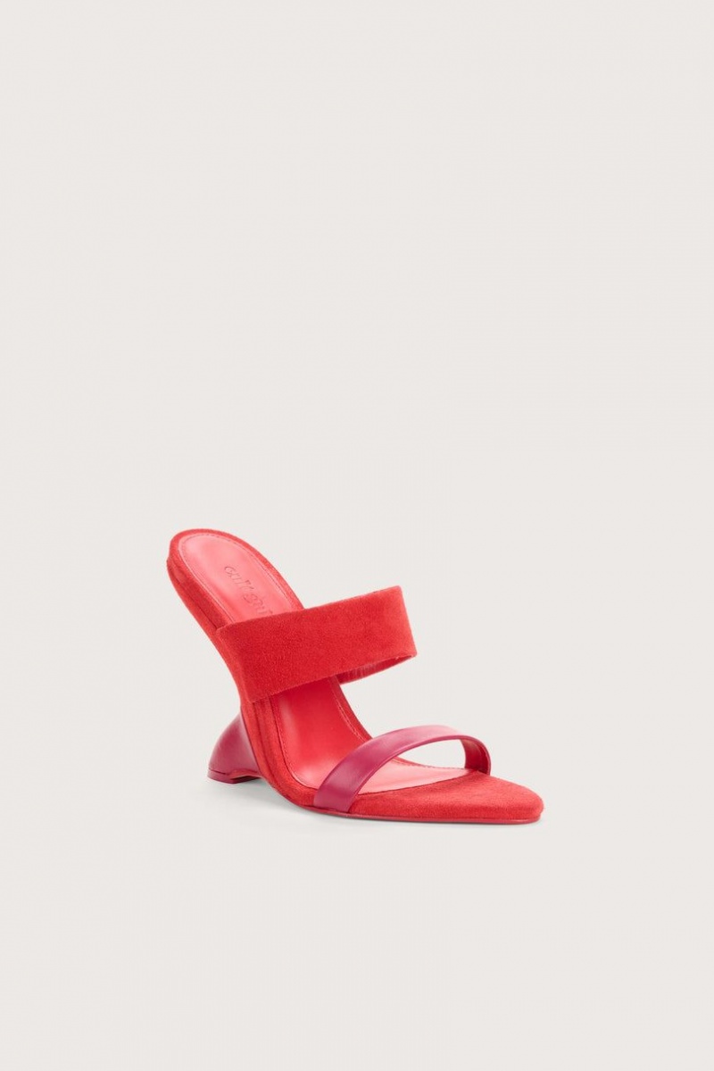 Cult Gaia Yara Sandals Red | NZ 489567X